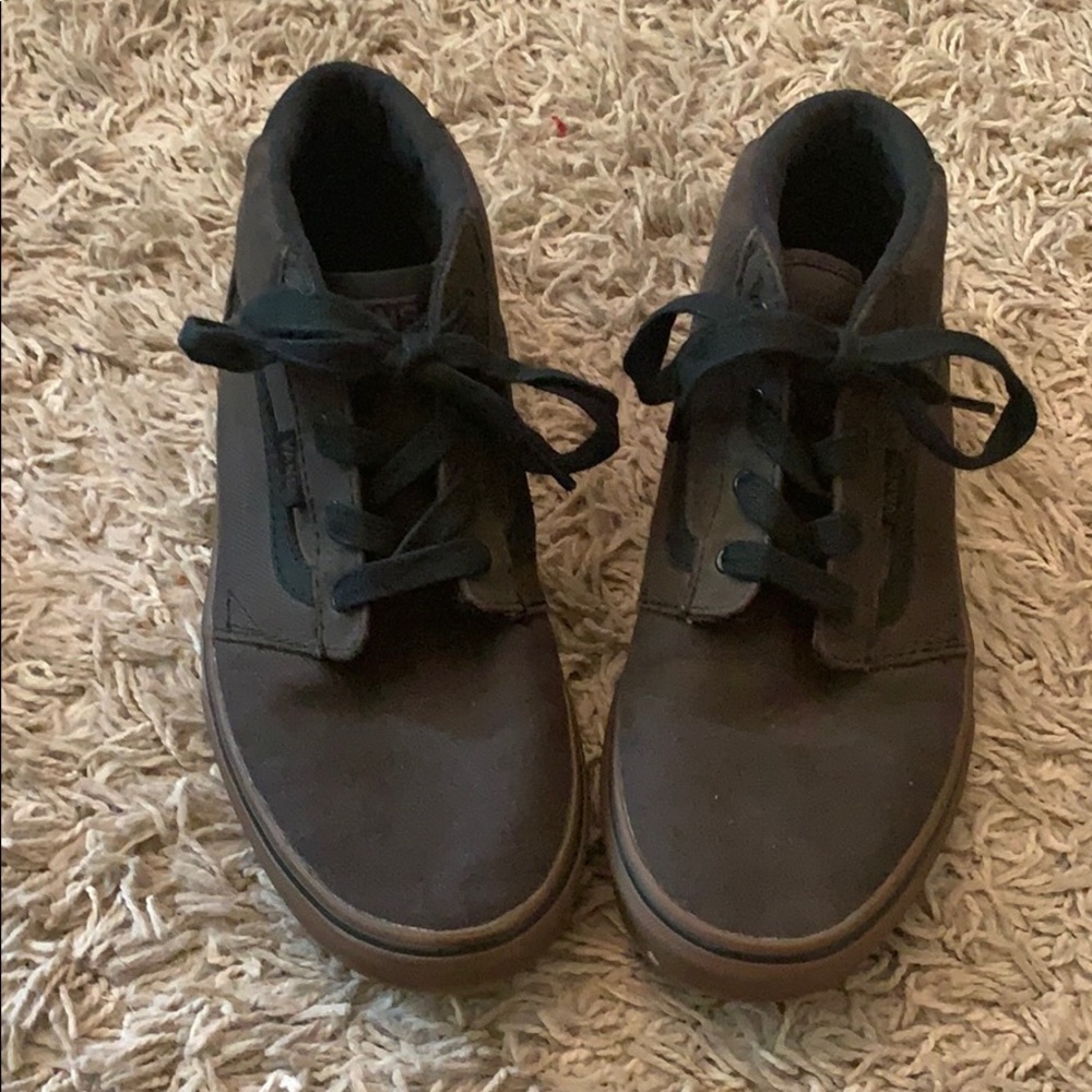VANS Boys Black and Grey